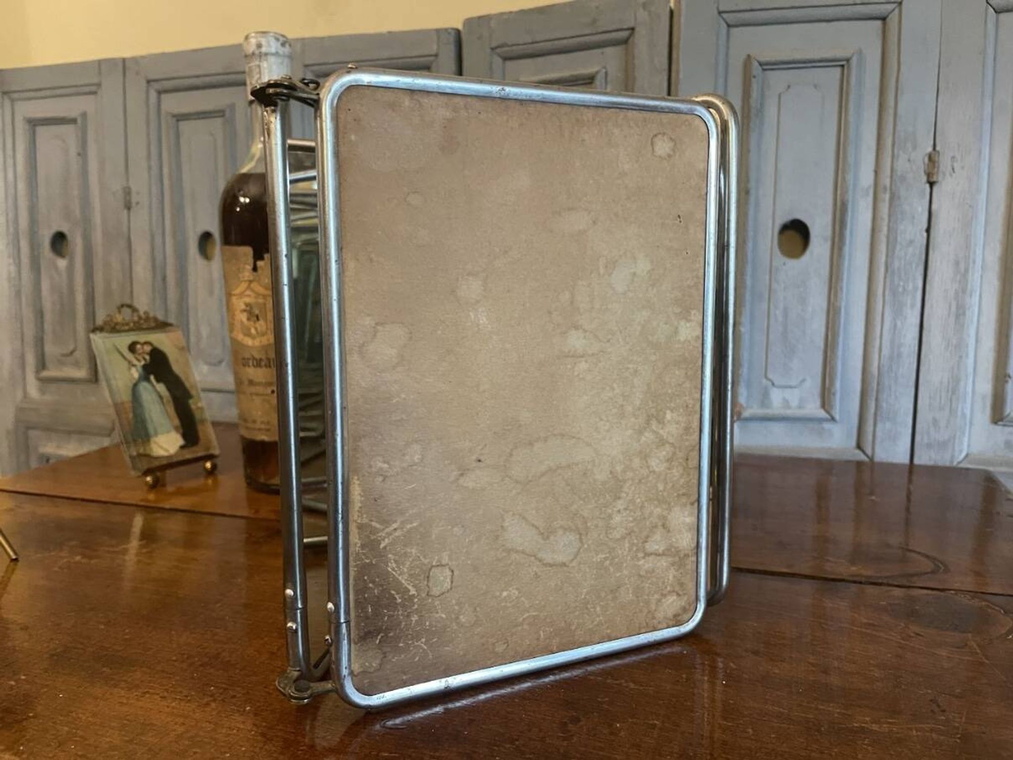 Miroir de coiffeur 3 volets vintage