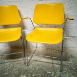 Duo of chairs "Matrix" for Krueger Eurosit