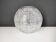 Cut crystal ball vase