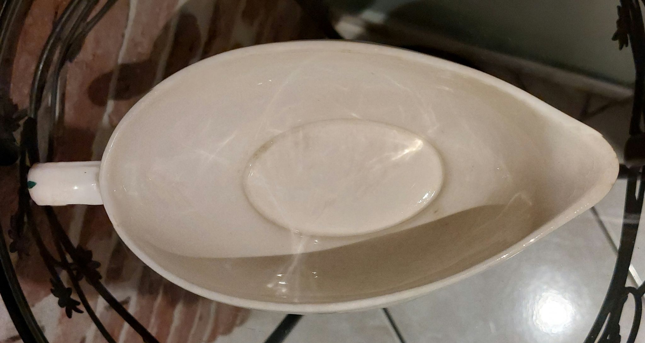 Claudia old gravy boat