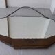 Miroir années 60 bois