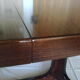 Vintage oval dining table with extensions for Baumann - 1960