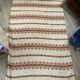 Vintage 70s floral tablecloth