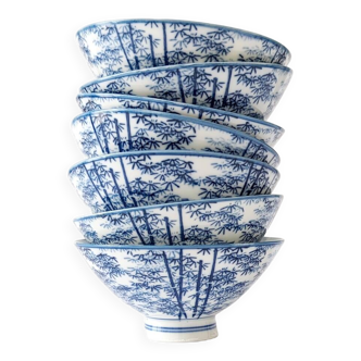 7 Asian porcelain bowls