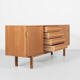Midcentury Danish sideboard in oak by Dammand & Rasmussen 1960s - 200cm