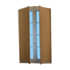 Window with interior shutters