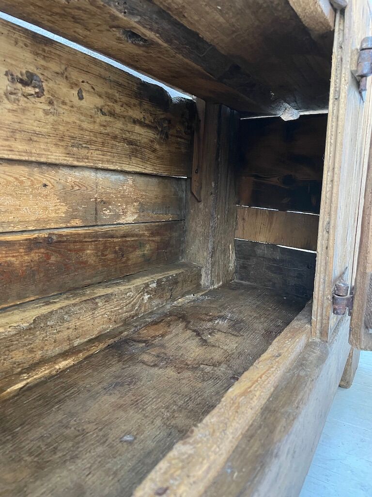 Established former brutalist console oak pine