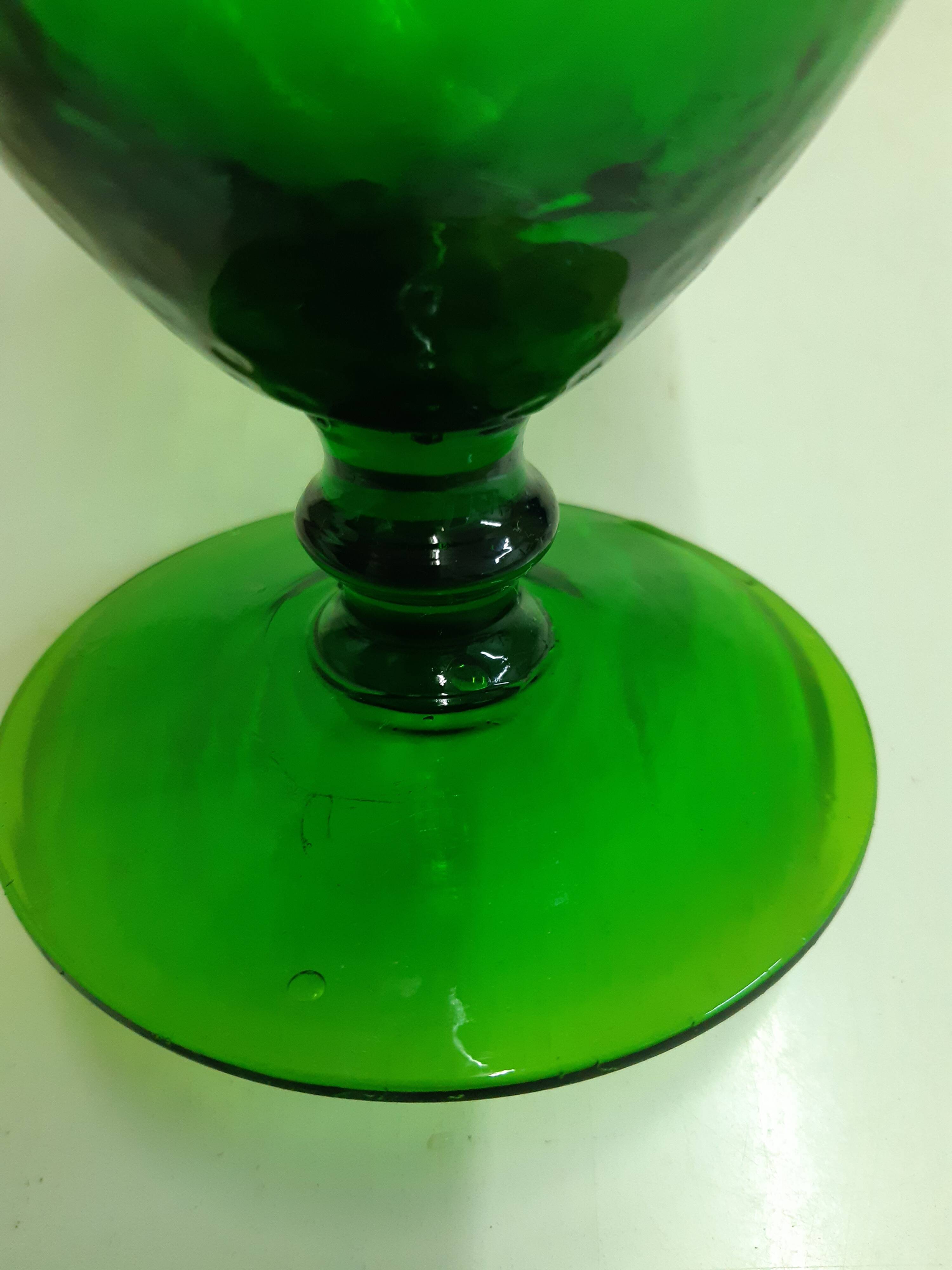 Blown glass vase
