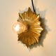 1960s Space Age Star Design Wall or Ceiling Lamps in Bronze