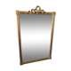 Miroir style Louis XVI doré à la feuille 153 x 99 cm