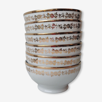 6 porcelain bowls