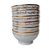 6 porcelain bowls