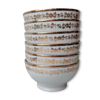 6 porcelain bowls