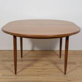 Mid-Century Teak Round Fresco Dining Table from G-Plan, United Knigdom.