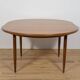 Mid-Century Teak Round Fresco Dining Table from G-Plan, United Knigdom.