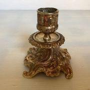 Bougeoir baroque en laiton