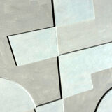 Abstract relief painting