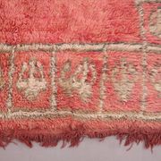Peach Vintage Moroccan Rug 166 x 277 cm - Berber Wool Rug - Handmade Rug