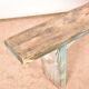 Banc en bois vintage