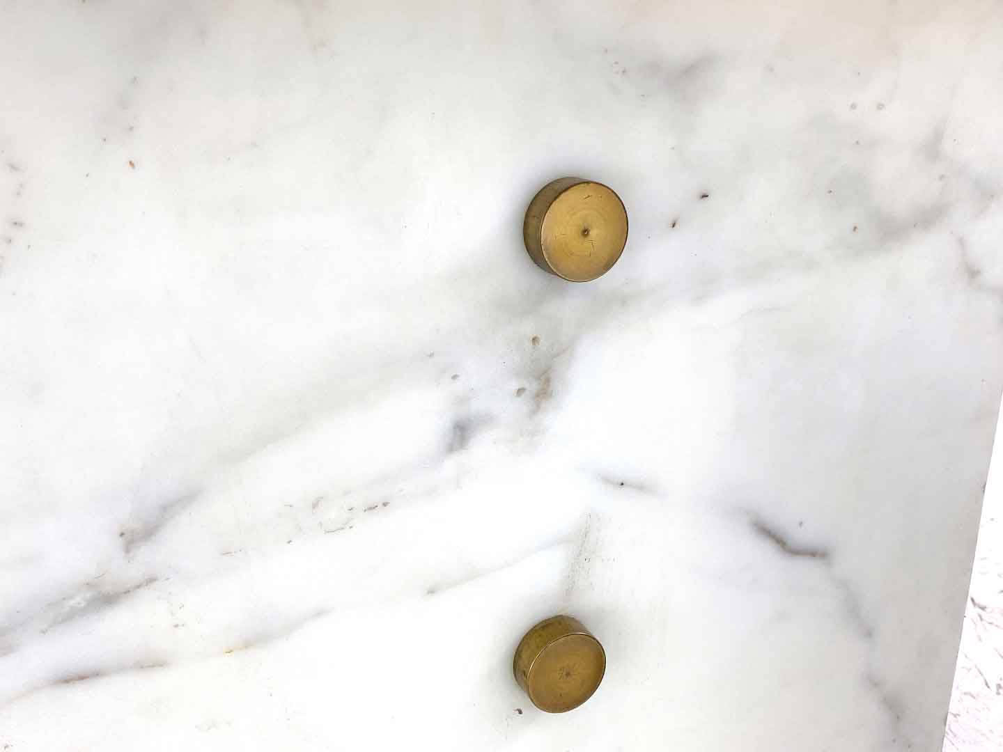 Vintage marble coffee table, 1980s