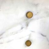 Vintage marble coffee table, 1980s