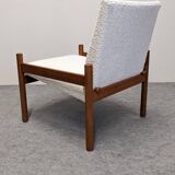 Adjustable Scandinavian armchair in teak, Denmark circa 1960.