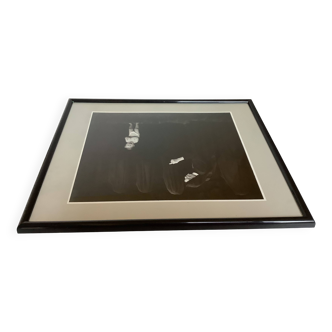 Photo frame entitled please be silent by Pedro Luis Raota
