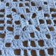 Handmade crochet antique bedspread