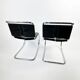 Pair of MR10 lounge chairs — Ludwig Mies van der Rohe, attributed to Knoll, circa 1970