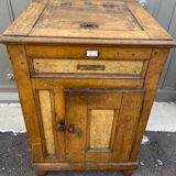 Glacière frigidaire en bois sapin epoque 1900