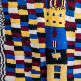 Azilal, 225 x 123 authentic hand made wool rug