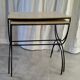 Paire de tables gigognes curules
