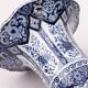 2 large vases known as trumpet vases from Delft Royal
