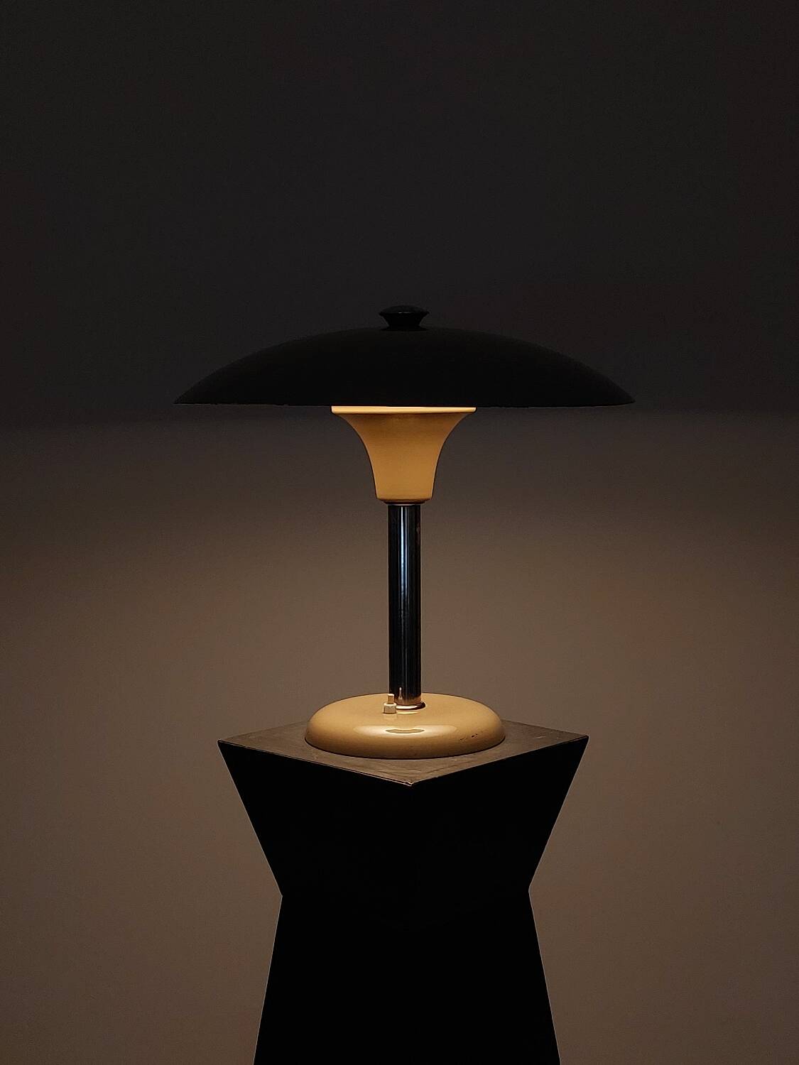Table lamp Bauhaus by Max Schuhmacher for Metallwerke Schröder