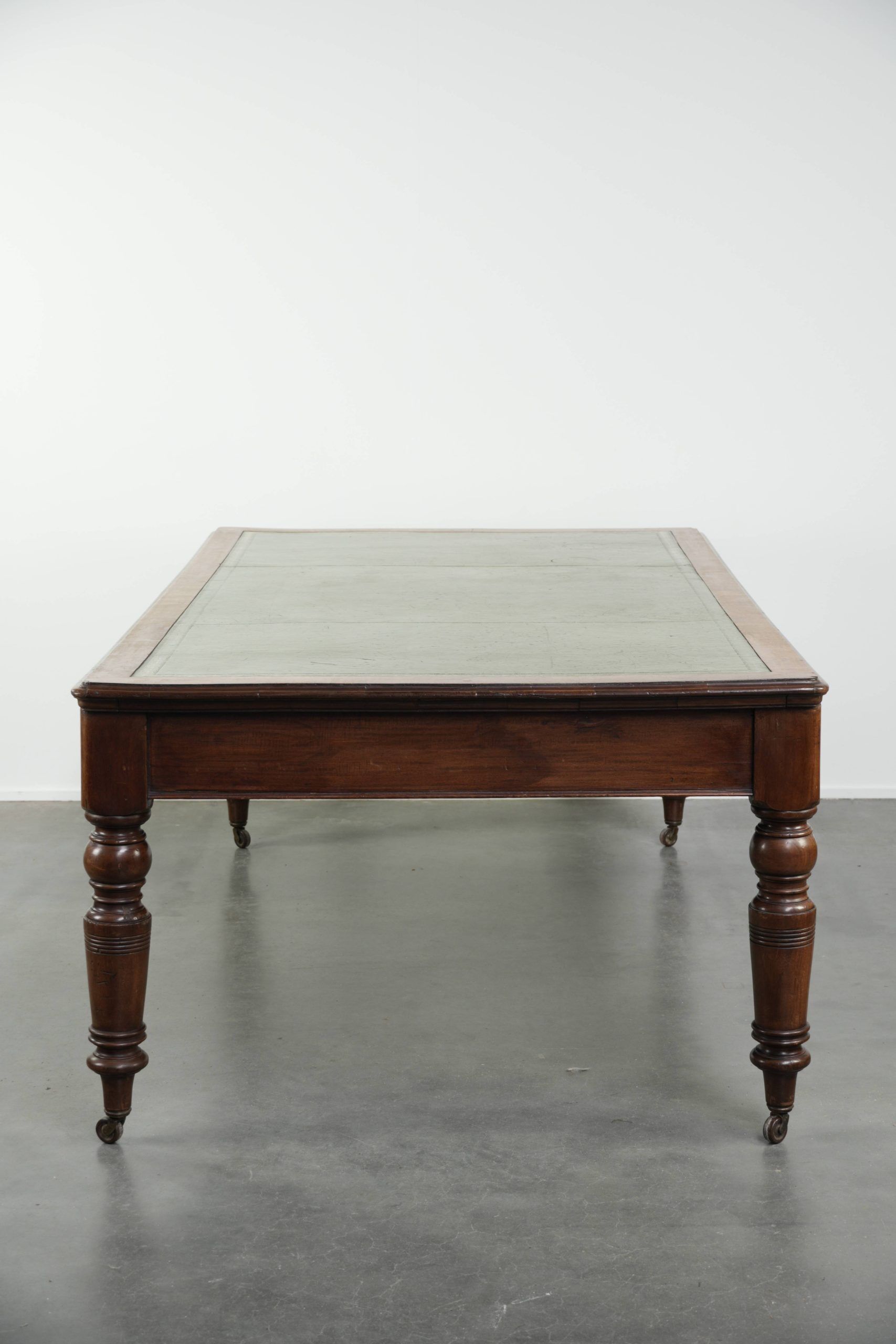 Original antique English writing desk from the 19th century