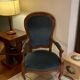 Louis Philippe armchair in walnut