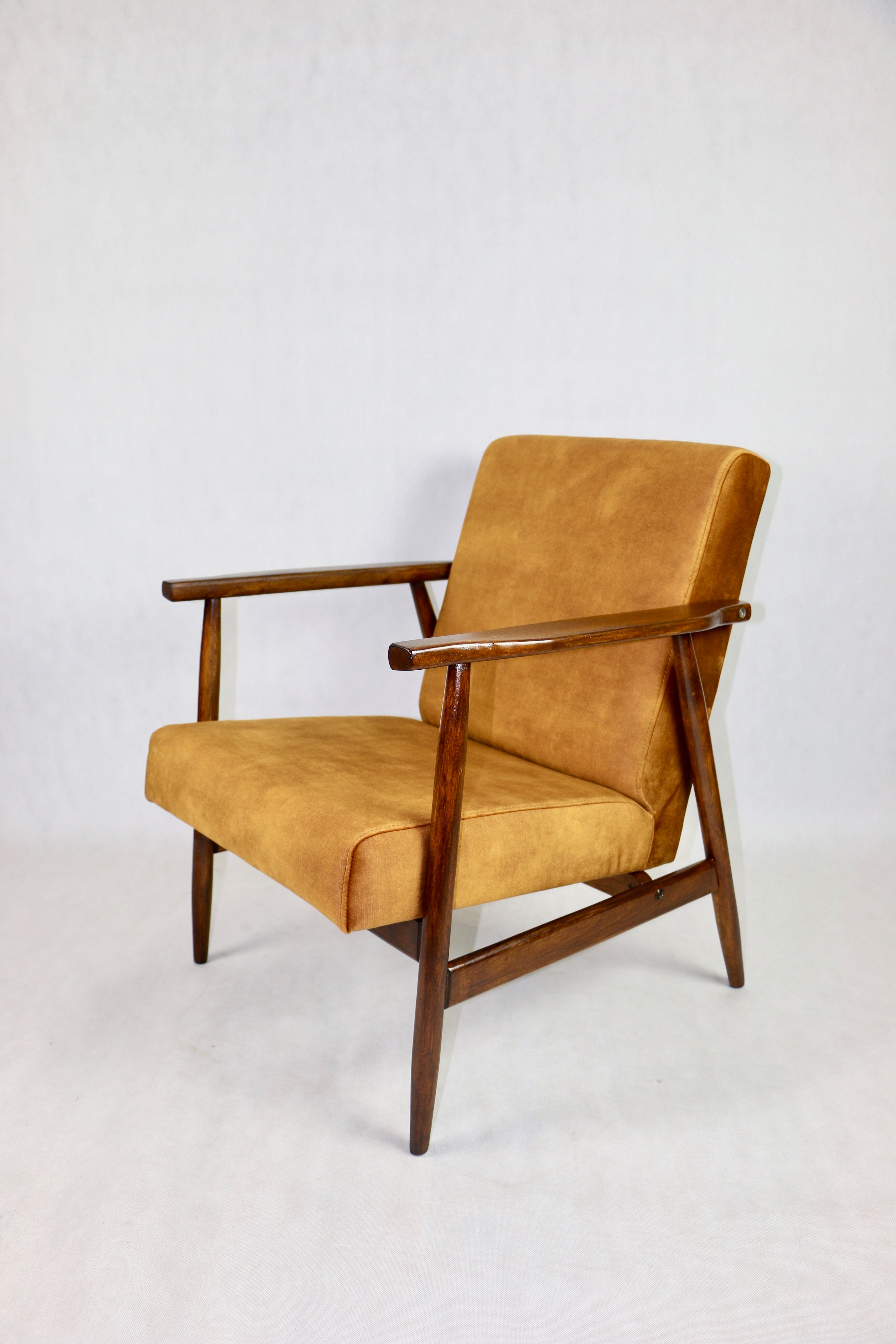 Vintage easy chair in brown chameleon, 1970s