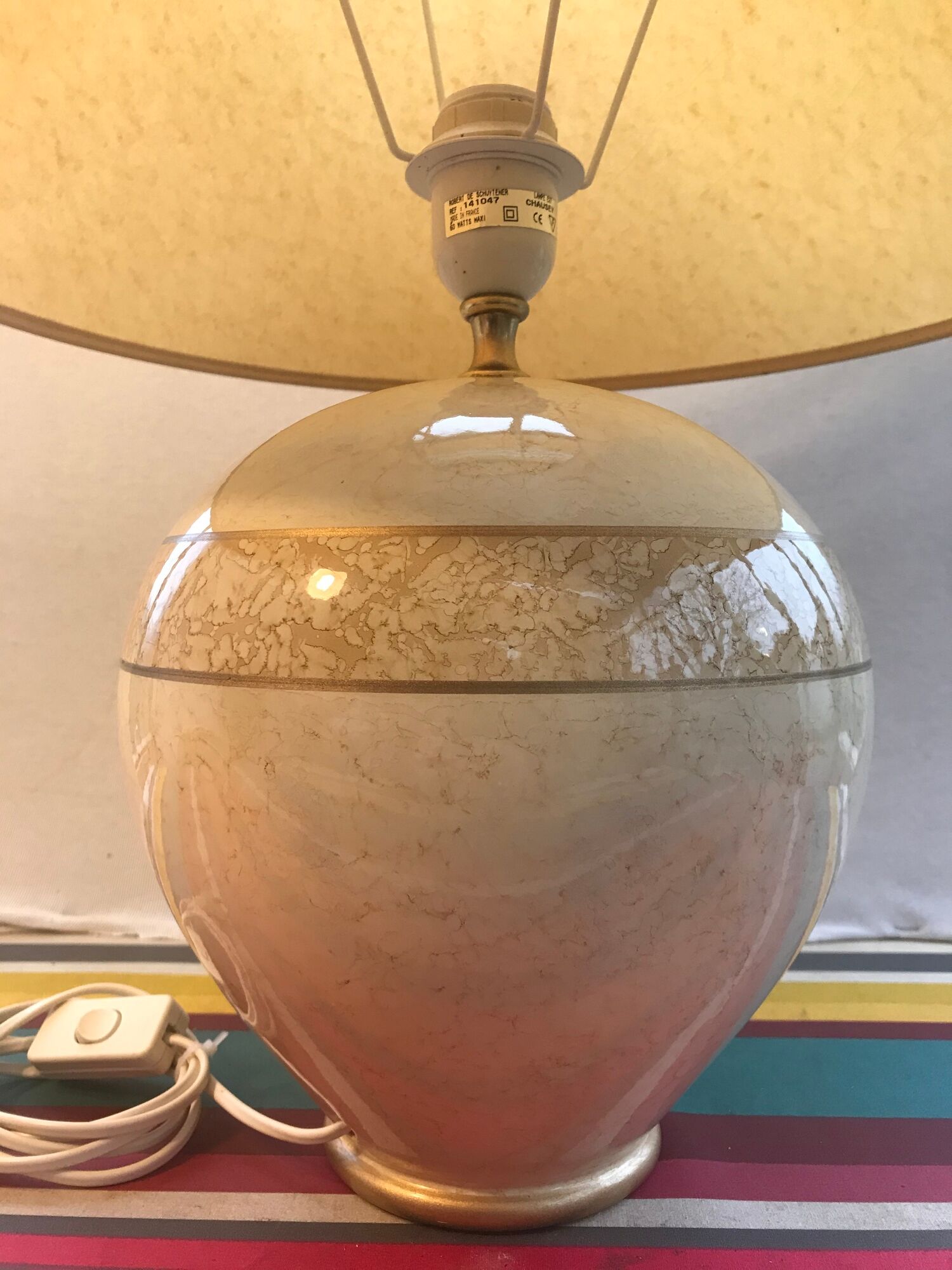 Lampe Robert of Schuytener model Chausey