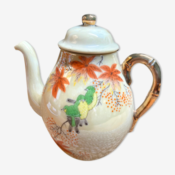 Japanese teapot made of fine porcelain