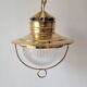 Holophane marine brass pendant light