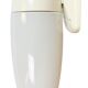 Industrial White Bakelite Wall Light with Milk Glass, 1950s