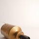 Gold Glazed Ceramic Table Lamp by Bitossi for Bergboms, 1970's