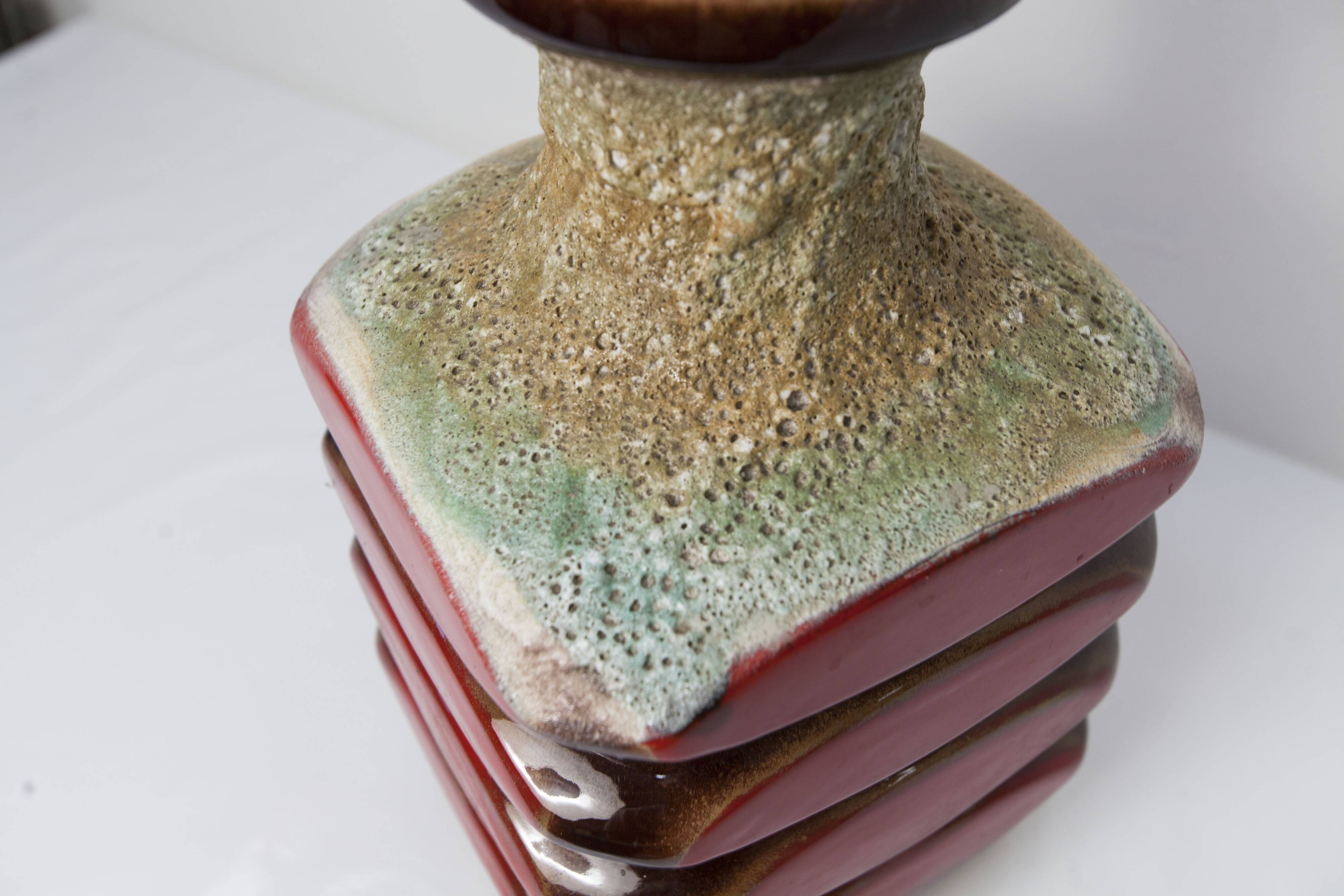 Vase by Cari Zalloni for Steuler Keramik 1960, H 40 cm