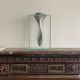 Designer aluminum soliflore vase