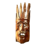 Wooden tribal mask