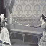 Silk tapestry
