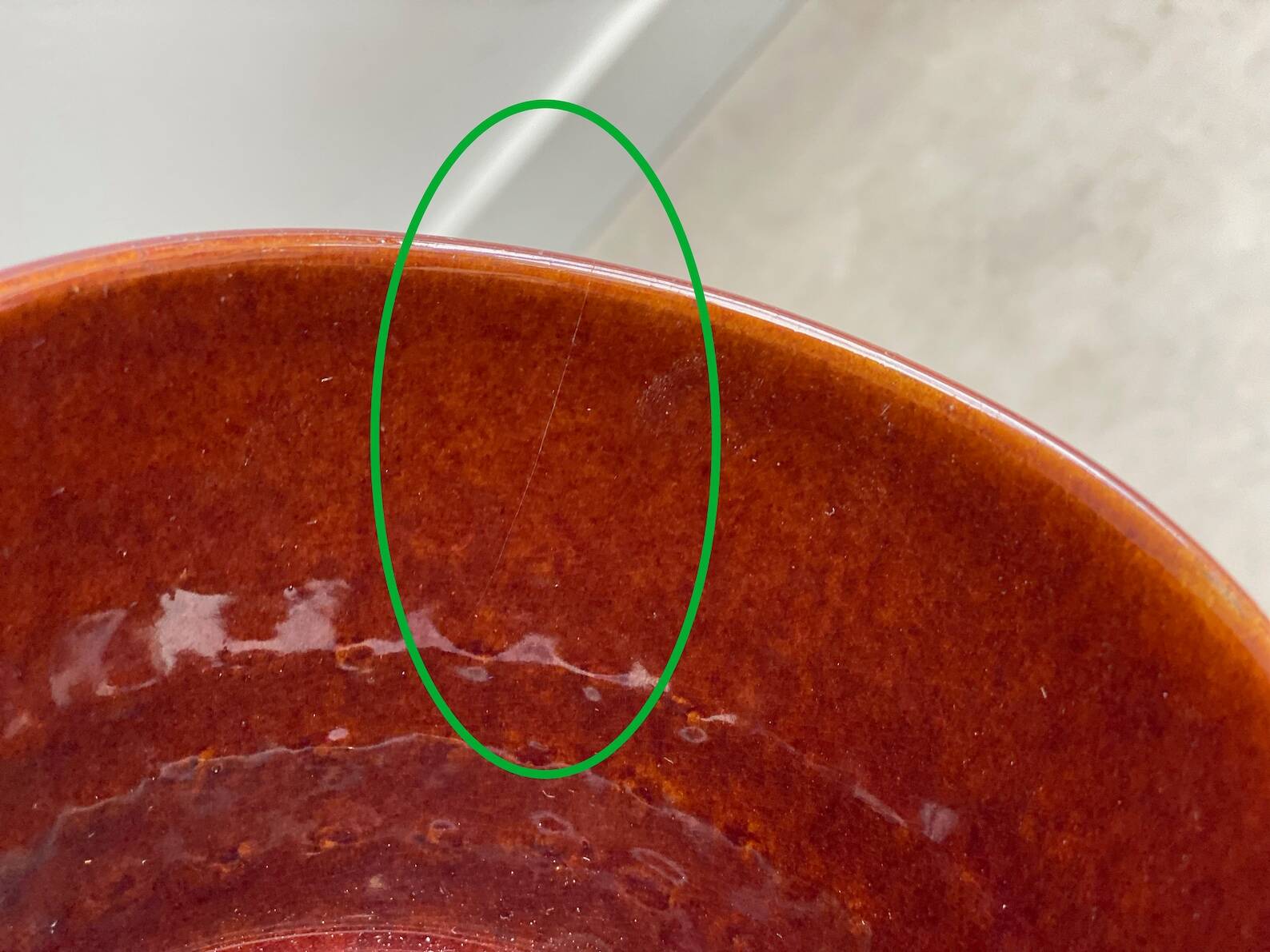 Set of 2 vintage planters - brown ceramic