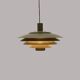 Unique green-coloured Nordic pendant lamp by Form Light model 52610, Denmark.