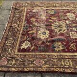 Indo-Persian carpet Agra 19th - 303x138cm