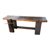 Établi de menuisier console table d’appoint